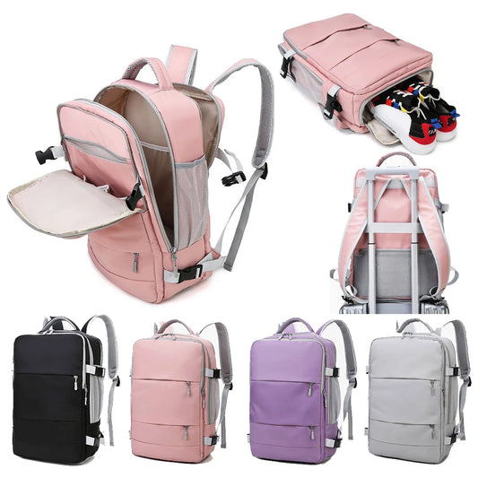 Mochila de viaje de hombro para mujer, bolsa deportiva, bolsa de almacenamiento de equipaje, mochilas